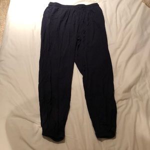 Navy Blue Slouchy Pants